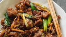 Vegan Mongolian “Beef” and Mushrooms Vegan Mongolian “Beef” and Mushrooms