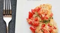 Baked Bruschetta Chicken for Two Baked Bruschetta Chicken for Two