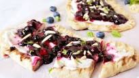 Grilled Blueberry Dessert Pizza Grilled Blueberry Dessert Pizza