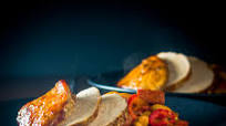 Honey Roast Pork Loin with Chorizo and Red Pepper Honey Roast Pork Loin with Chorizo and Red Pepper