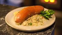 Knackwurst with sauerkraut Knackwurst with sauerkraut