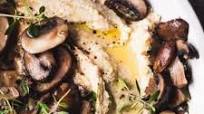 Warm Hummus with Mushrooms Warm Hummus with Mushrooms