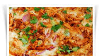 Mild Curry Chicken Pizza Mild Curry Chicken Pizza