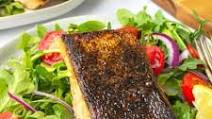 Crispy Skin Pan-seared Salmon Crispy Skin Pan-seared Salmon