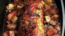 Pot-roast loin of pork with celeriac, shallots & pancetta Pot-roast loin of pork with celeriac, shallots & pancetta