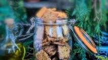 Air Fried Gluten Free Crackers: Made with Lupin flour and Lentils Air Fried Gluten Free Crackers: Made with Lupin flour and Lentils
