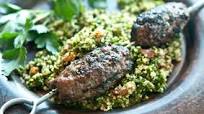 Lebanese-Style Ground Beef Kabobs Lebanese-Style Ground Beef Kabobs
