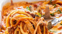Baked Spaghetti Casserole Baked Spaghetti Casserole