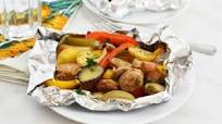 Foil Packet Dinner (Sweet Italian Sausage Meal) Foil Packet Dinner (Sweet Italian Sausage Meal)