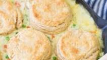 Chicken Pot Pie with Biscuits Chicken Pot Pie with Biscuits