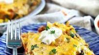 Stacked Vegetable Enchiladas Stacked Vegetable Enchiladas