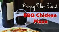 Crispy Thin Crust Barbecue Chicken Pizza Crispy Thin Crust Barbecue Chicken Pizza
