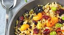Basmati Rice Pilaf with Fruits and Nuts Basmati Rice Pilaf with Fruits and Nuts