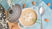 Cauliflower & almond soup + #SMSummitIRL Cauliflower & almond soup + #SMSummitIRL