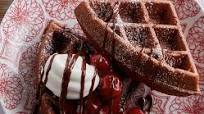 Black Forest Belgian Waffles Black Forest Belgian Waffles