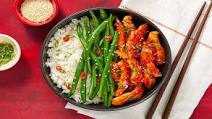 Better Than Takeout Hoisin Chicken with Green Beans and Jasmine Rice Better Than Takeout Hoisin Chicken with Green Beans and Jasmine Rice