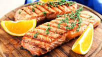 Brown Sugar and Soy Grilled Salmon Brown Sugar and Soy Grilled Salmon