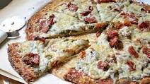 Cauliflower Crust Pizza With Pesto, Sundried Tomatoes & Goat Cheese Cauliflower Crust Pizza With Pesto, Sundried Tomatoes & Goat Cheese