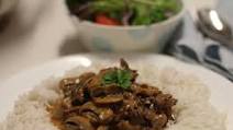 Pressure cooker beef stroganoff Pressure cooker beef stroganoff