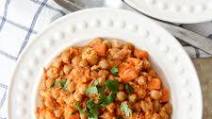 One Pot Coconut Chickpea Dinner One Pot Coconut Chickpea Dinner