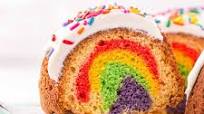 Rainbow Bundt Cake Rainbow Bundt Cake