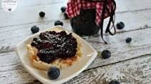 Fresh Organic Blueberry Jam Sweetened with Stevia Fresh Organic Blueberry Jam Sweetened with Stevia