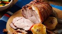 Roast pork shoulder with crackling and cider gravy Roast pork shoulder with crackling and cider gravy