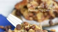 Coconut Toffee Chocolate Chip Cookie Bars Coconut Toffee Chocolate Chip Cookie Bars