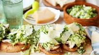 Caesar Salad Tartines Caesar Salad Tartines