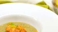 CREMA DI CARCIOFI CON BACCALA' DORATO (ricetta facile) CREMA DI CARCIOFI CON BACCALA' DORATO (ricetta facile)