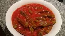 Recipe of Homemade Egyptian/Lebanese Okra (Bamia) Vegan/Vegetarian Recipe of Homemade Egyptian/Lebanese Okra (Bamia) Vegan/Vegetarian