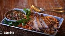 Thai-style grilled pork neck Thai-style grilled pork neck