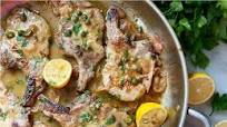 Pork Chops with Lemon Caper Sauce Pork Chops with Lemon Caper Sauce