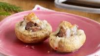 Sausage and Cheese-Stuffed Mushrooms Sausage and Cheese-Stuffed Mushrooms