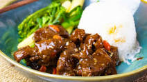 Sticky Honey Garlic Steak Bites Sticky Honey Garlic Steak Bites