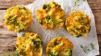 Cheddar and broccoli muffins Cheddar and broccoli muffins