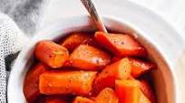 Honey Butter Thyme Crockpot Glazed Carrots