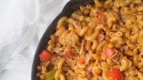 One pot chicken taco mac & cheese One pot chicken taco mac & cheese