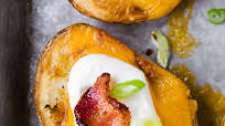 Easy Potato Skins (shortcut no-waste method!) Easy Potato Skins (shortcut no-waste method!)