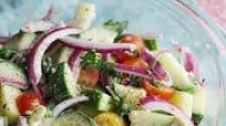 Mediterranean Cucumber Salad with Lemon Herb Dressing Mediterranean Cucumber Salad with Lemon Herb Dressing