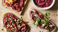Beetroot hummus Beetroot hummus