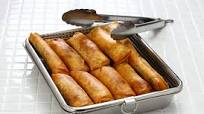 Deep-Fried Spring Roll with Bean Sprouts Deep-Fried Spring Roll with Bean Sprouts