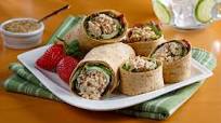 Salmon Mustard Wrap Salmon Mustard Wrap