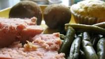 Slow Cooker Ham and Green Beans - Dump and Go Dinner Slow Cooker Ham and Green Beans - Dump and Go Dinner