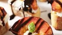 Ricotta Crostini with Grilled Peaches Ricotta Crostini with Grilled Peaches
