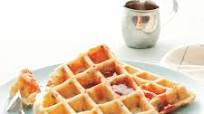 Sausage, Potato and Cheese Waffles Sausage, Potato and Cheese Waffles