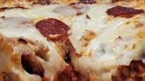 Double Crust Deep Dish Pizza Double Crust Deep Dish Pizza