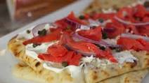 Smoked Salmon Breakfast Flatbread Smoked Salmon Breakfast Flatbread