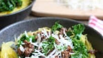 Sausage & Kale Spaghetti Squash Bowls Sausage & Kale Spaghetti Squash Bowls