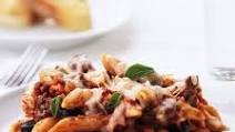 Penne with Meat Sauce Penne with Meat Sauce
